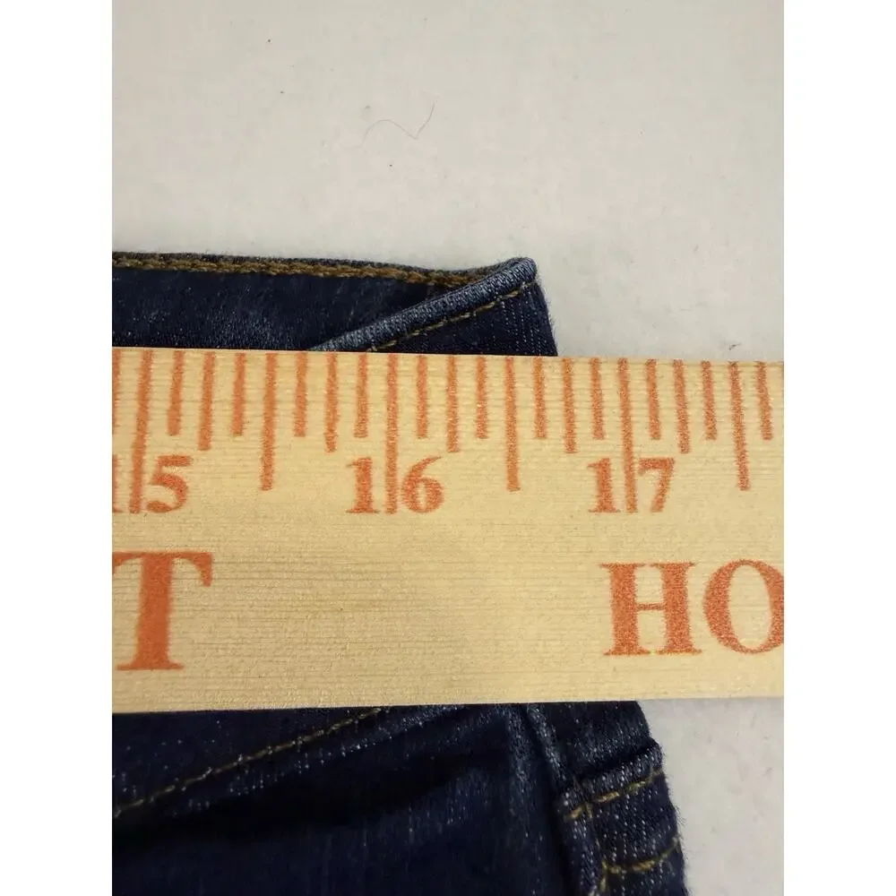 NYDJ Skinny Jeans Size 12 Dark Wash Lift Tuck Stretch Denim - Picture 4 of 7